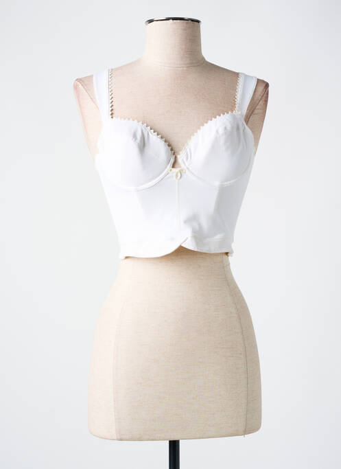 Corset alb BARBARA femeie