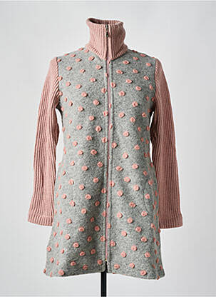 Vestă cu mâneci lungi roz DOLCE VITA femeie