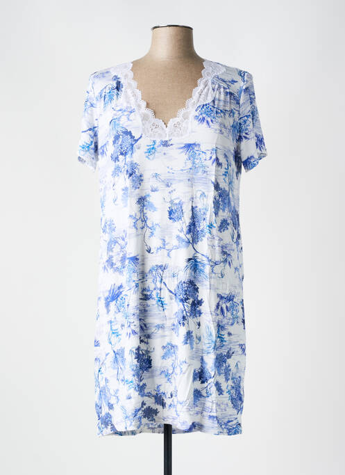 Cămașă de noapte albastru ANTIGEL femeie