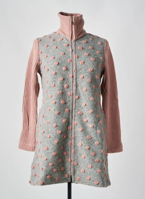 Vestă cu mâneci lungi roz DOLCE VITA femeie