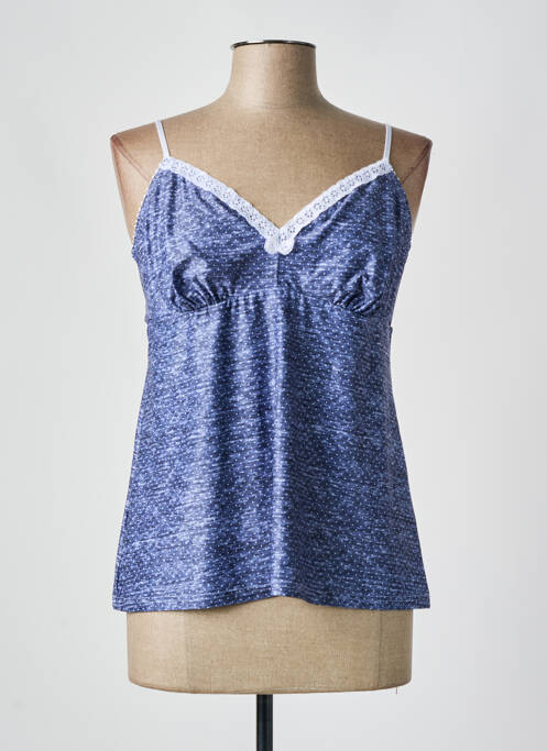 Top albastru ANTIGEL femeie