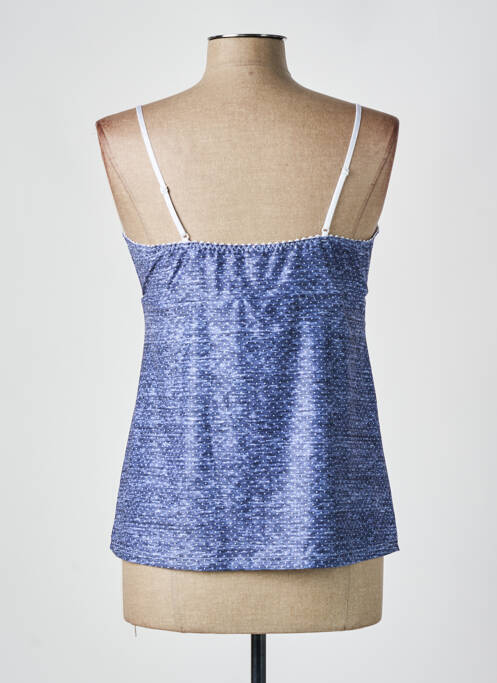 Top albastru ANTIGEL femeie