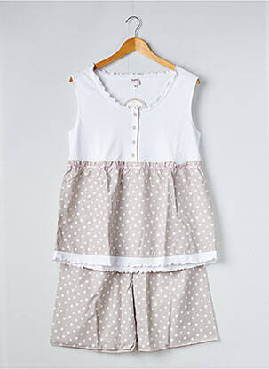 Pijama bej LINGELOR femeie