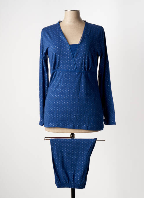 Pijama albastru ESKIMO femeie