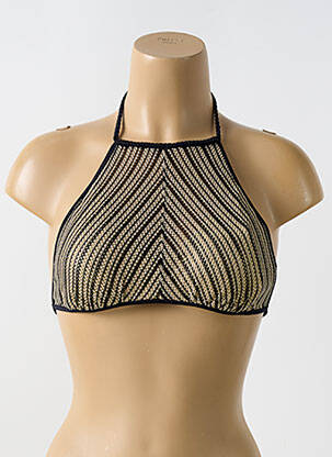 Sutien de costum de baie auriu LULI FAMA femeie