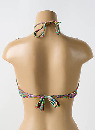 Sutien de costum de baie elasticitate bralete verde LULI FAMA femeie