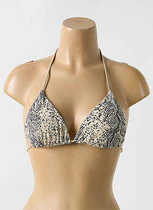 Sutien de costum de baie bej LULI FAMA femeie