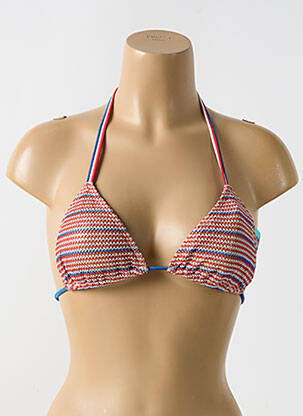 Sutien de costum de baie elasticitate sutien cu susținere înaltă și burete detașabil roșu LULI FAMA femeie