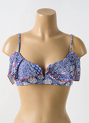 Sutien de costum de baie albastru LULI FAMA femeie