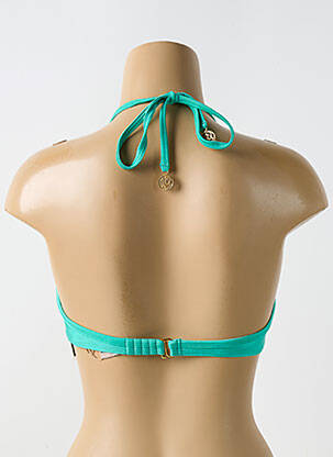 Sutien de costum de baie elasticitate top sutien modelat albastru LULI FAMA femeie