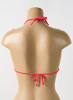 Sutien de costum de baie elasticitate sutien cu susținere înaltă și burete detașabil roșu PHAX femeie