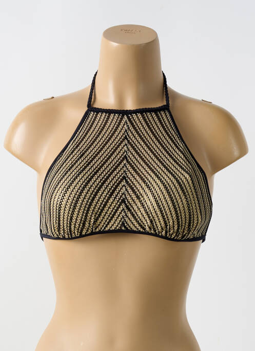 Sutien de costum de baie auriu LULI FAMA femeie