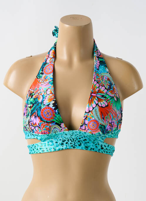 Sutien de costum de baie albastru LULI FAMA femeie