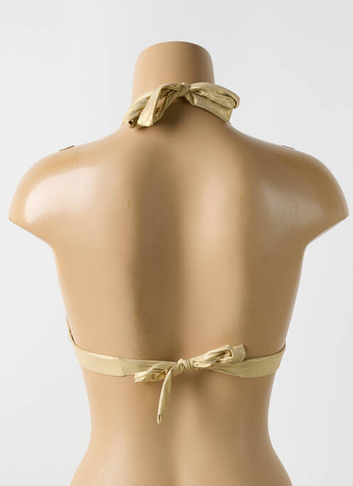 Sutien de costum de baie auriu LULI FAMA femeie