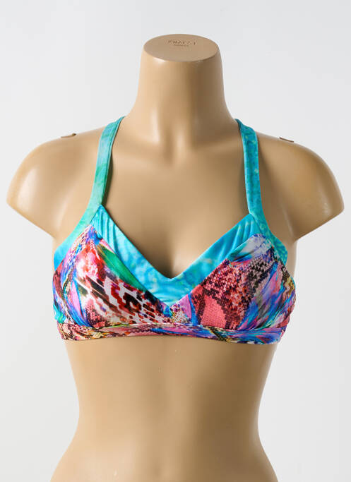 Sutien de costum de baie albastru LULI FAMA femeie