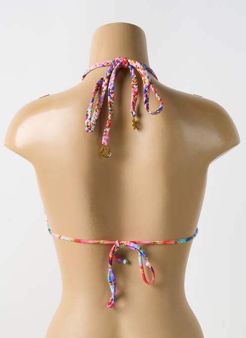 Sutien de costum de baie elasticitate sutien cu susținere înaltă și burete detașabil albastru LULI FAMA femme