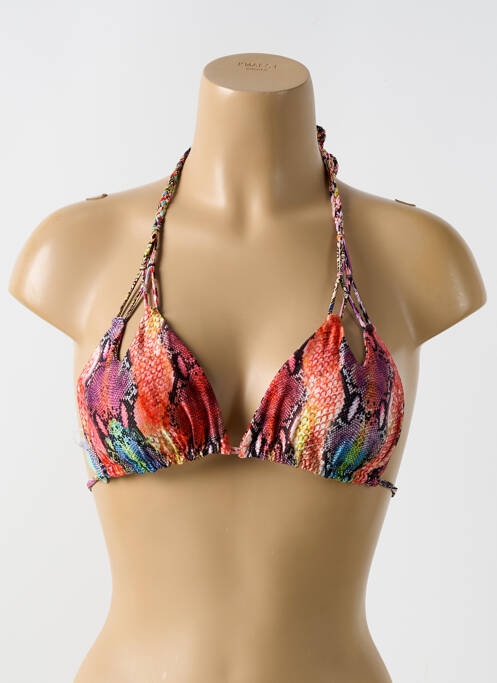 Sutien de costum de baie portocaliu LULI FAMA femeie