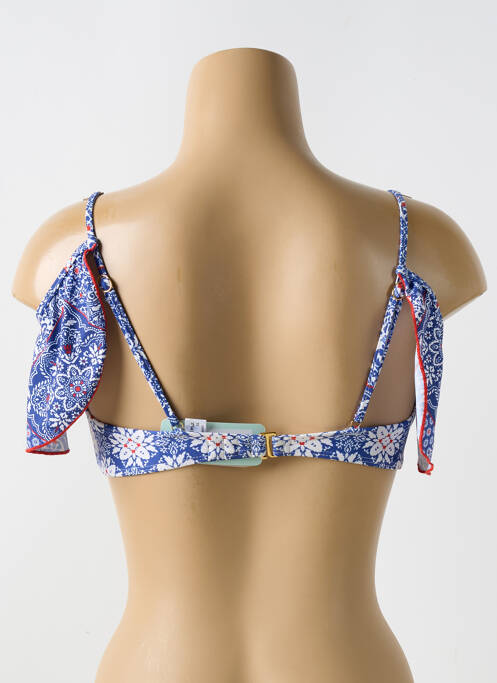 Sutien de costum de baie albastru LULI FAMA femeie