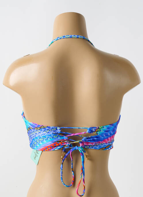 Sutien de costum de baie albastru LULI FAMA femeie