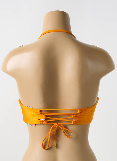 Sutien de costum de baie portocaliu LULI FAMA femeie