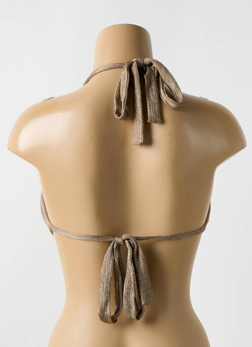 Sutien de costum de baie auriu LULI FAMA femeie