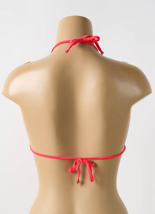 Sutien de costum de baie elasticitate sutien cu susținere înaltă și burete detașabil roșu PHAX femme