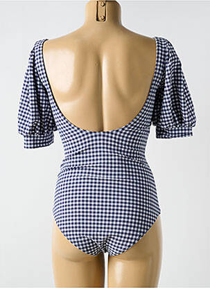 Costum de baie dintr-o singură piesă elasticitate top sutien modelat albastru CYELL femeie