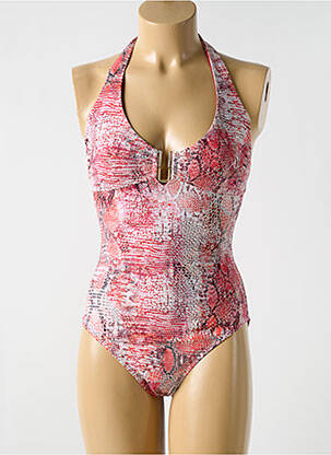 Costum de baie dintr-o singură piesă roșu CYELL femeie