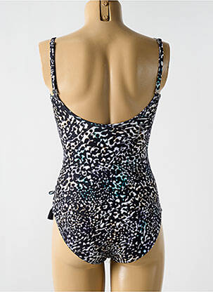 Costum de baie dintr-o singură piesă imprimeu fantezie top sutien modelat negru CYELL femeie