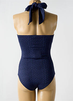 Costum de baie dintr-o singură piesă elasticitate top sutien modelat albastru CYELL femeie