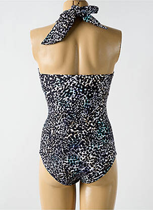 Costum de baie dintr-o singură piesă imprimeu fantezie top sutien modelat negru CYELL femeie