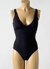 Costum de baie dintr-o singură piesă elasticitate top sutien modelat negru CYELL femme