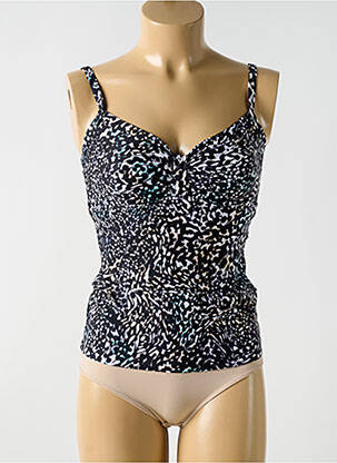 Top de baie negru CYELL femeie