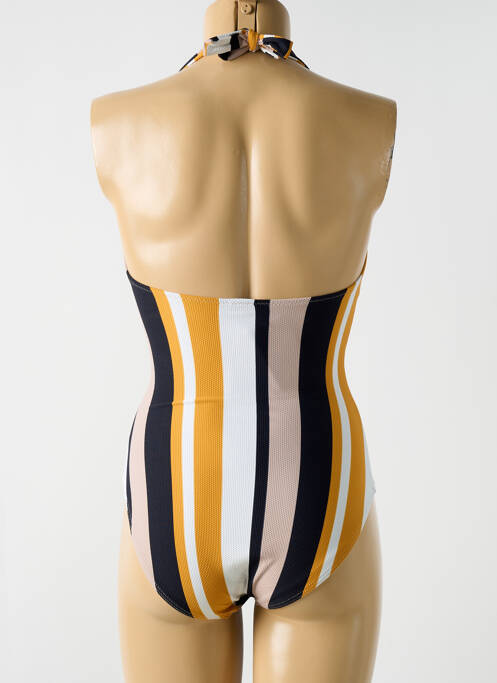 Costum de baie dintr-o singură piesă galben CYELL femeie