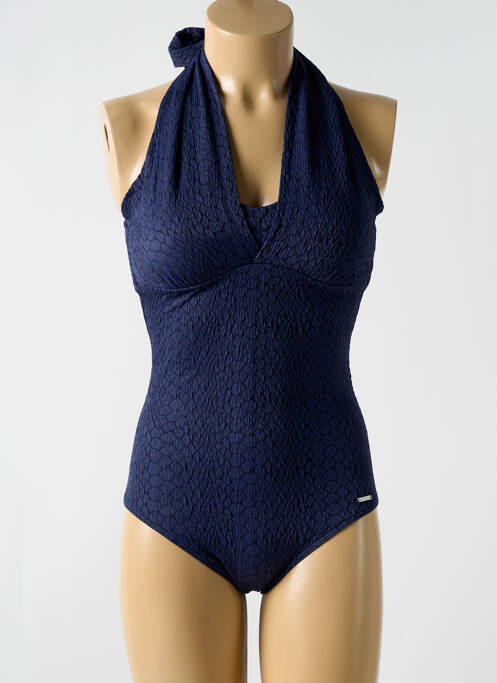 Costum de baie dintr-o singură piesă albastru CYELL femeie