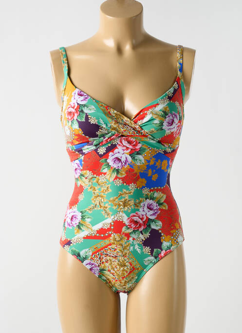 Costum de baie dintr-o singură piesă verde CYELL femeie