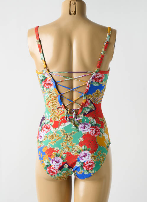 Costum de baie dintr-o singură piesă verde CYELL femeie