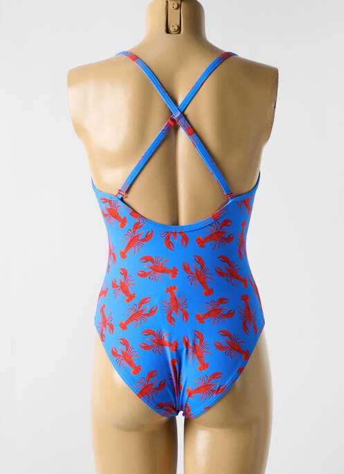 Costum de baie dintr-o singură piesă albastru CYELL femeie