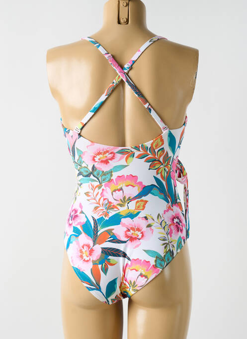 Costum de baie dintr-o singură piesă alb CYELL femeie