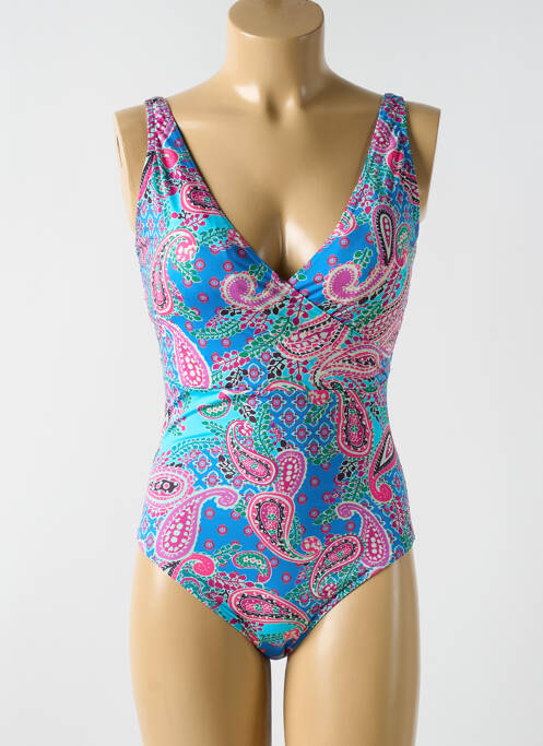 Costum de baie dintr-o singură piesă albastru CYELL femeie