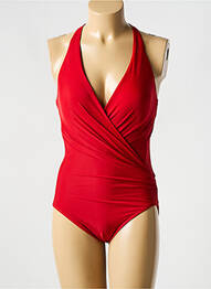 Costum de baie dintr-o singură piesă elasticitate top sutien modelat roșu MIRACLESUIT femeie