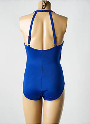 Costum de baie dintr-o singură piesă elasticitate top sutien modelat albastru MIRACLESUIT femeie