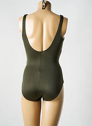 Costum de baie dintr-o singură piesă elasticitate top sutien modelat verde MIRACLESUIT femeie