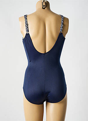 Costum de baie dintr-o singură piesă imprimeu fantezie top sutien modelat albastru MIRACLESUIT femeie