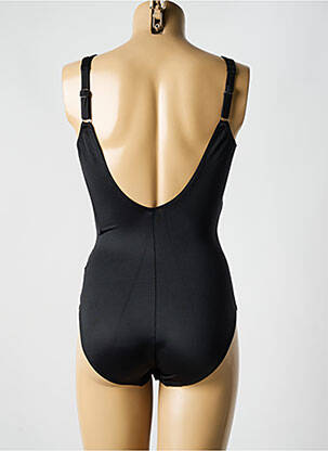 Costum de baie dintr-o singură piesă imprimeu fantezie sutien cupe întregi cu decolteu înalt albastru MIRACLESUIT femeie