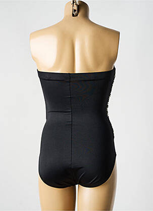Costum de baie dintr-o singură piesă bretele elastice detașabile top bentiță bej MIRACLESUIT femeie