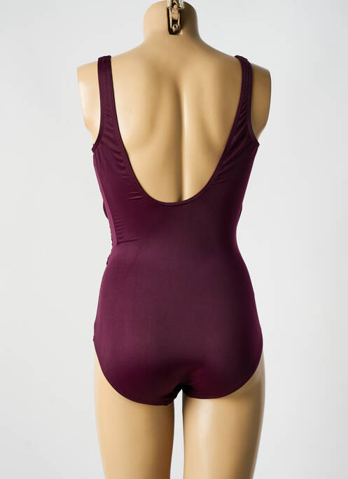 Costum de baie dintr-o singură piesă violet închis MIRACLESUIT femeie