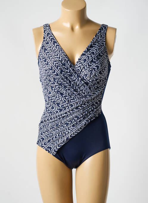 Costum de baie dintr-o singură piesă albastru MIRACLESUIT femeie