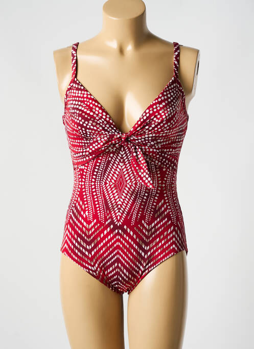 Costum de baie dintr-o singură piesă roșu MIRACLESUIT femeie