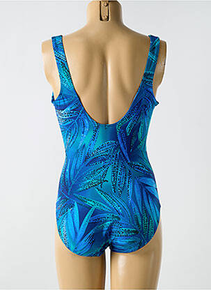 Costum de baie dintr-o singură piesă elasticitate top sutien modelat albastru MIRACLESUIT femeie